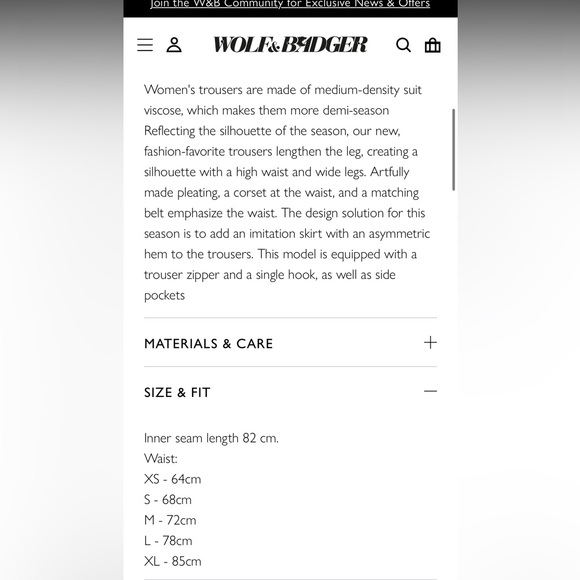 Juliet Allert Wide leg trousers with skirt overlay - Picture 9 of 9